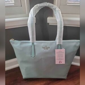 Kate Spade Soft Blue Tote Bag